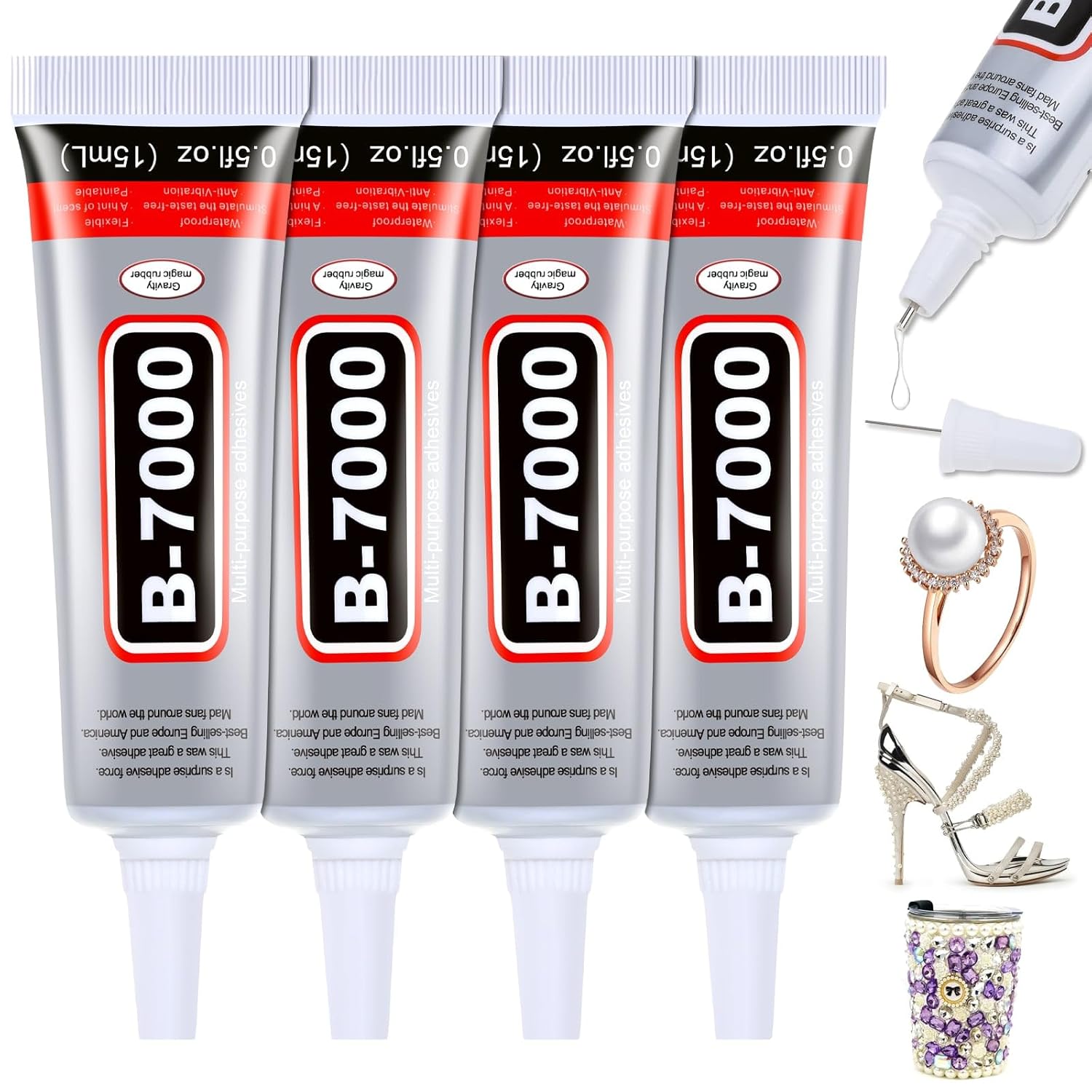 Crafting Resin - 1-10Pcs B-7000 슈퍼 접착제 Loolifl 안전