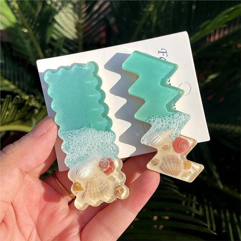 Epoxy Uv Resin Kit - 에폭시 레진 헤어핀용 ABMH-실리콘 몰드, UV