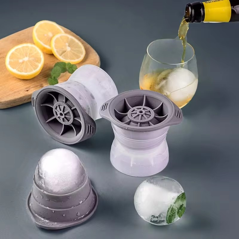 Silicone Mold Tray - 2PCS 실리콘 구형 아이스 큐브 금형
