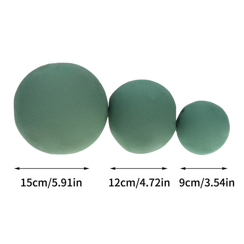Dried Flower Bulk - 새로운! 1Pc 9/12/15cm 라운드 그린 말린