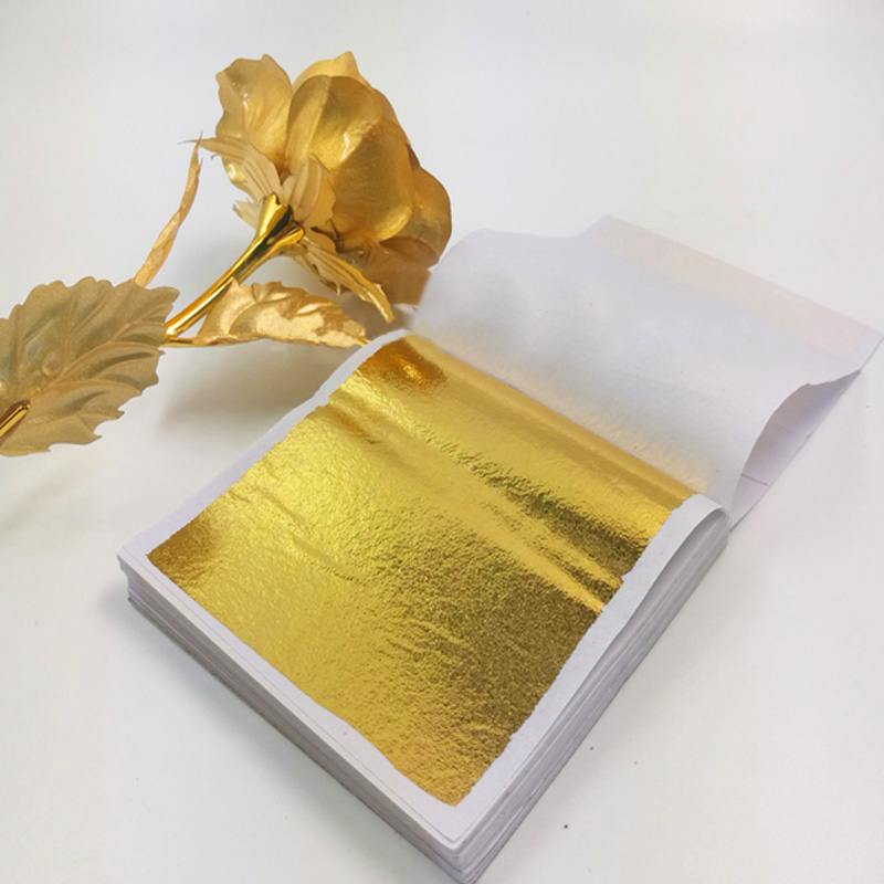 Gold Foil Flakes - 100pcs 금박 Funiture 라인에 대 한