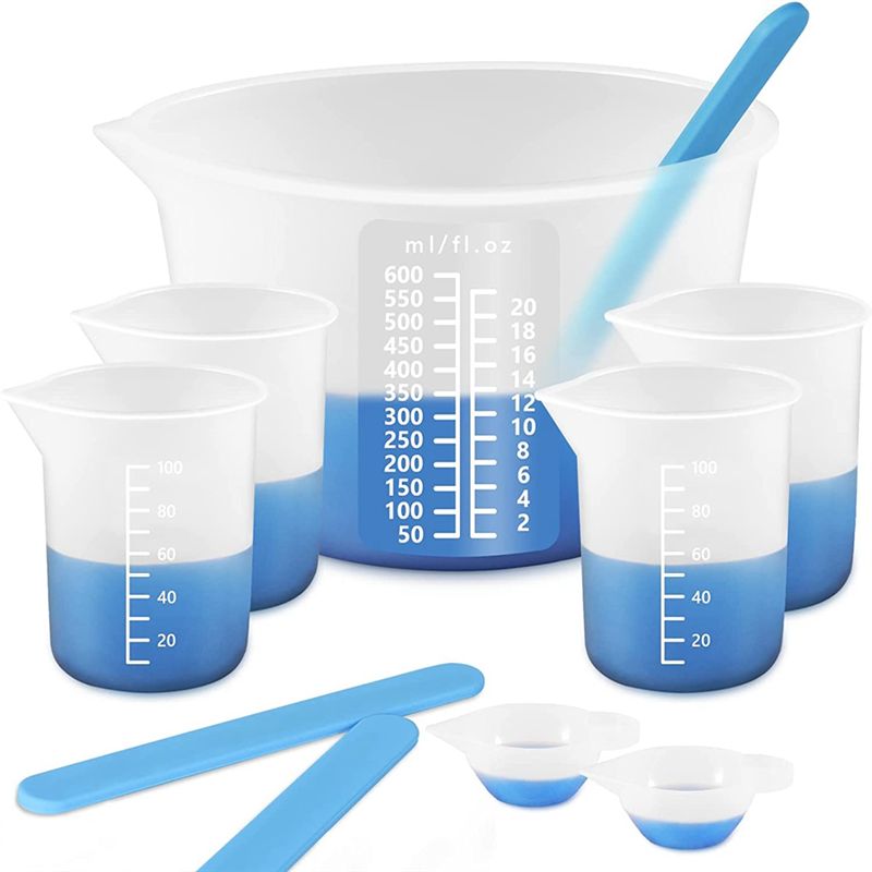 Mixing Cup Silicone - AA94-실리콘 컵 수지 공급품(600&100Ml 실리콘 컵,