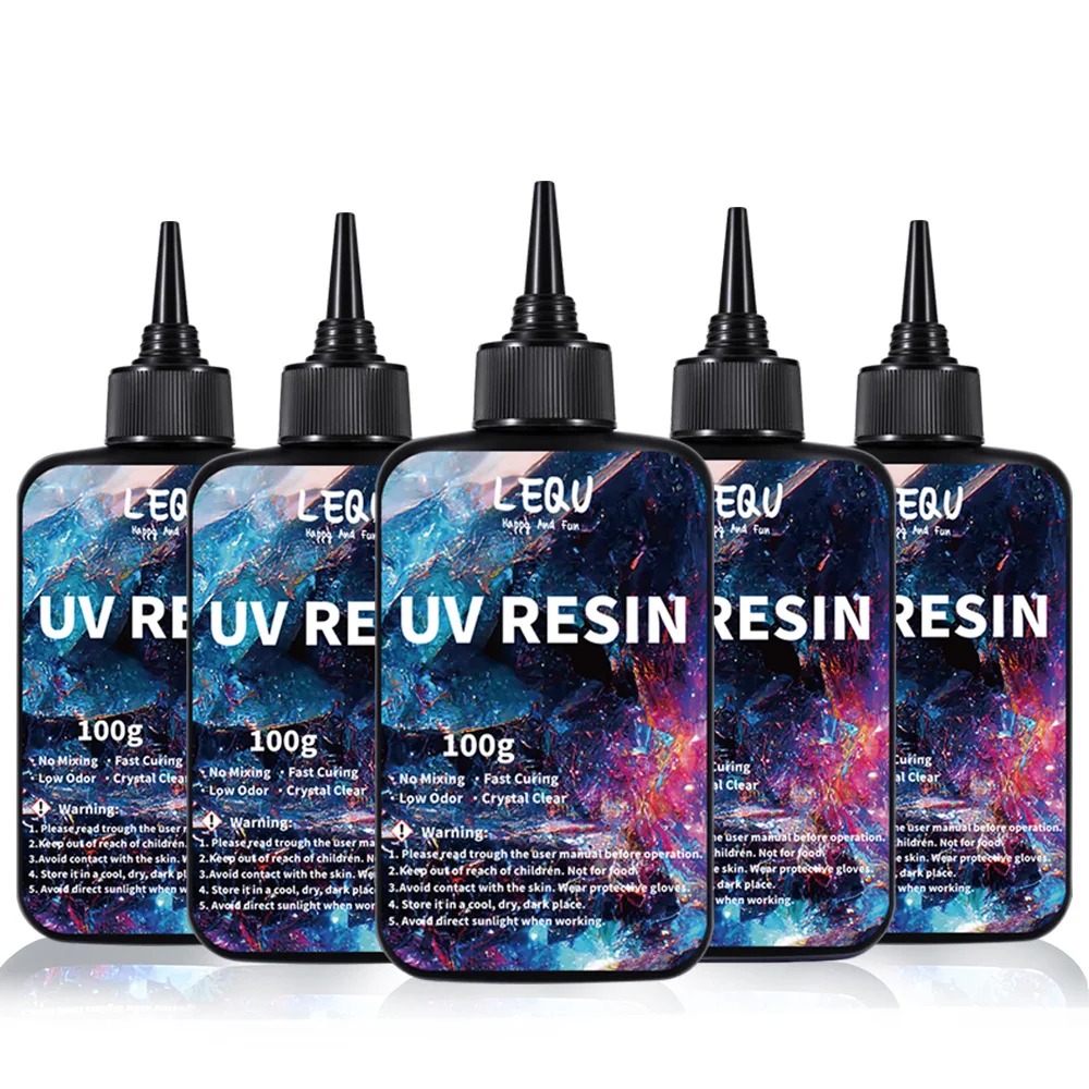 Epoxy Uv Resin Kit - 100g UV 레진 투명 하드 업그레이드