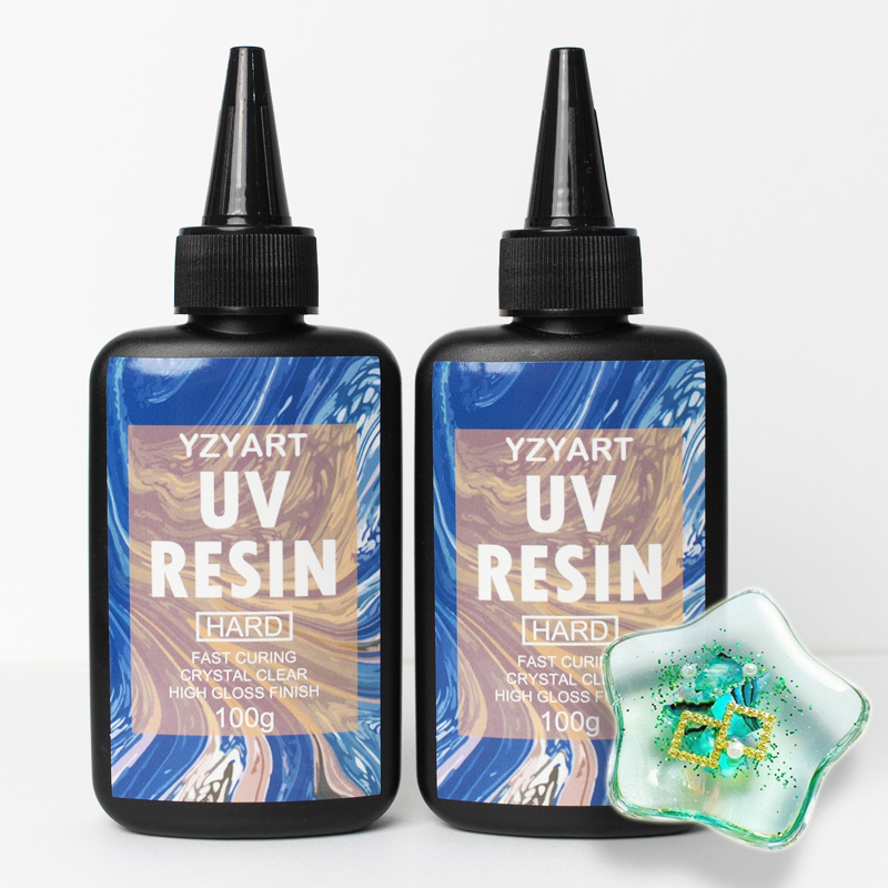 Epoxy Uv Resin Kit - 업그레이드된 UV 송진 하드 스타터, 하드