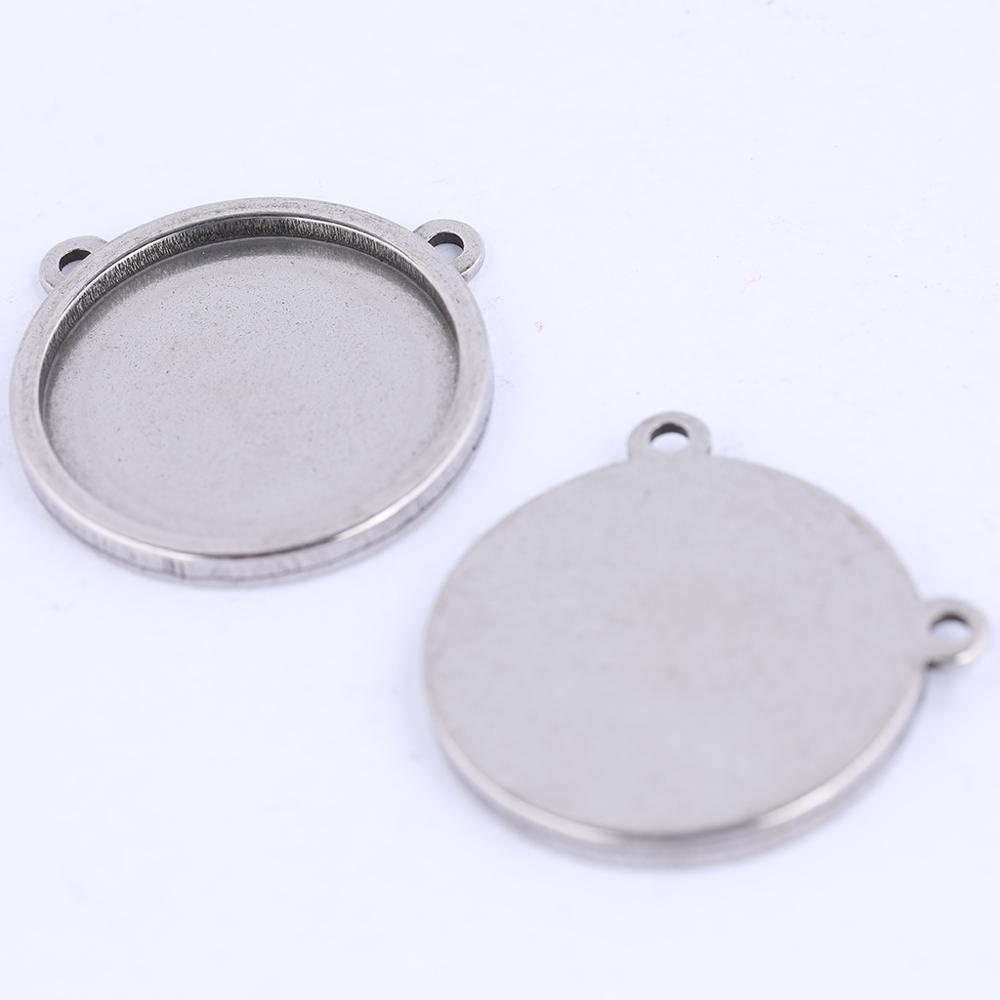 Bezels Set Pendant - 빈 카보 숑 베이스 16mm 18mm