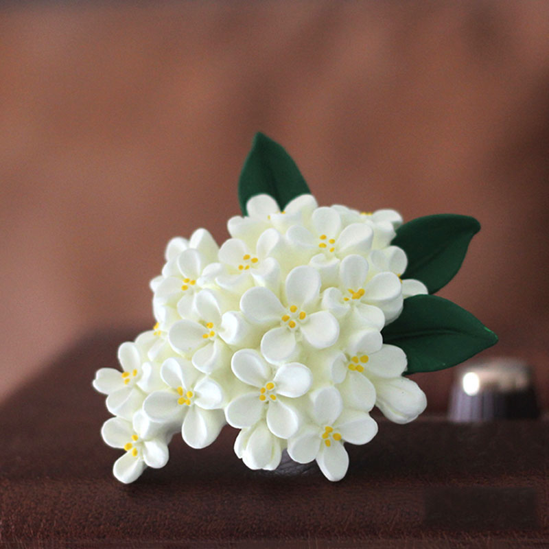 Resin Craft Ideas - 귀여운 꽃 아로마 테라피 왁스 석고