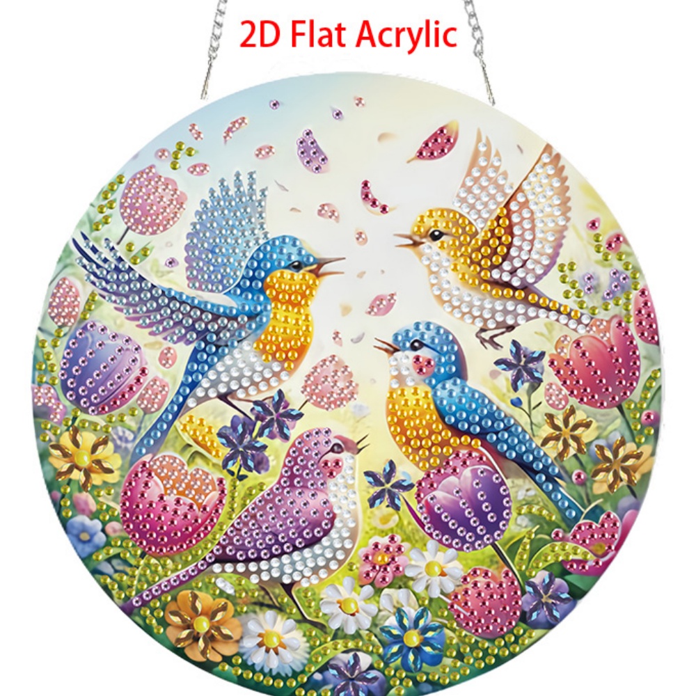 Resin Craft For Beginners - 2D 플랫 아크릴, 5D DIY 다이아몬드
