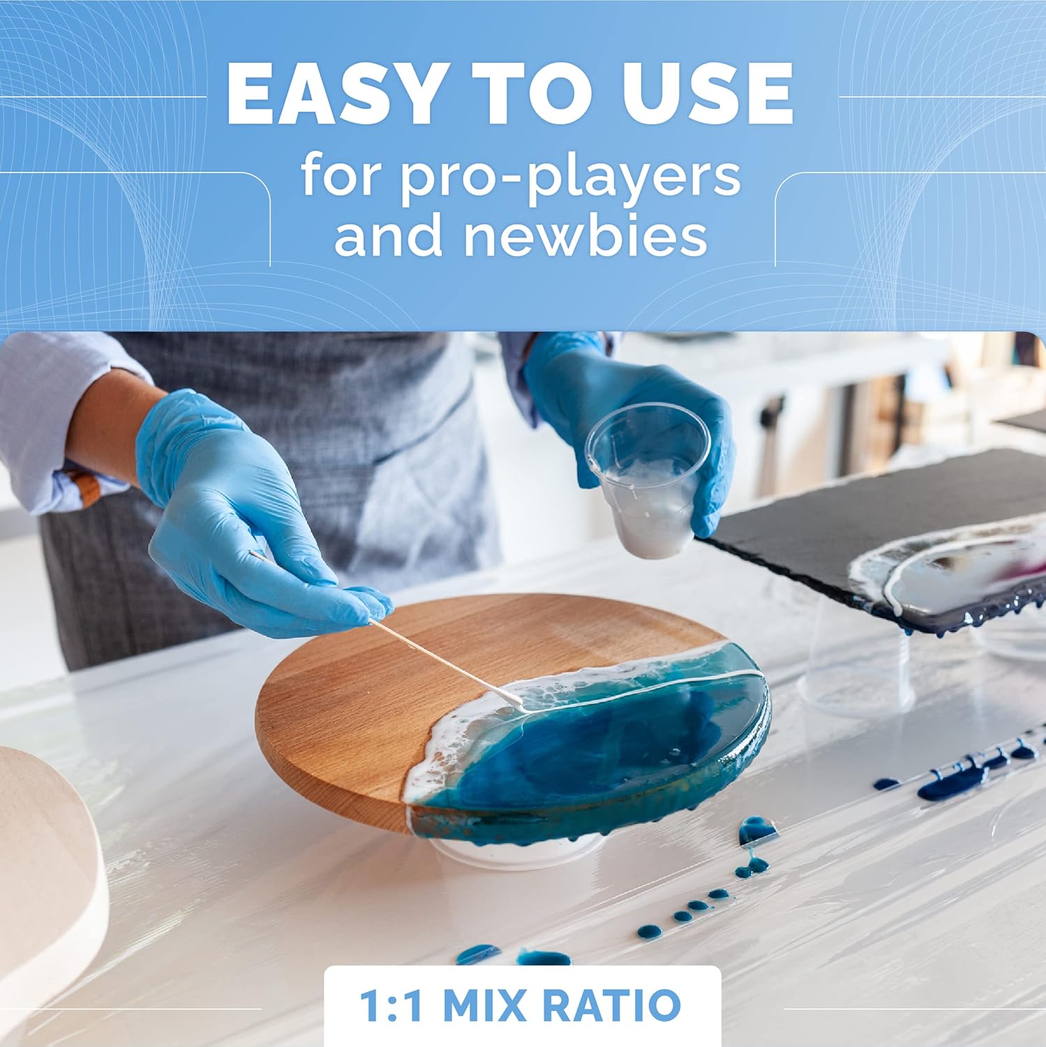 32온스 투명 에폭시 레진 키트, 황변 방지, 기포 없 - Resin Craft Kit 리뷰 및 가격
