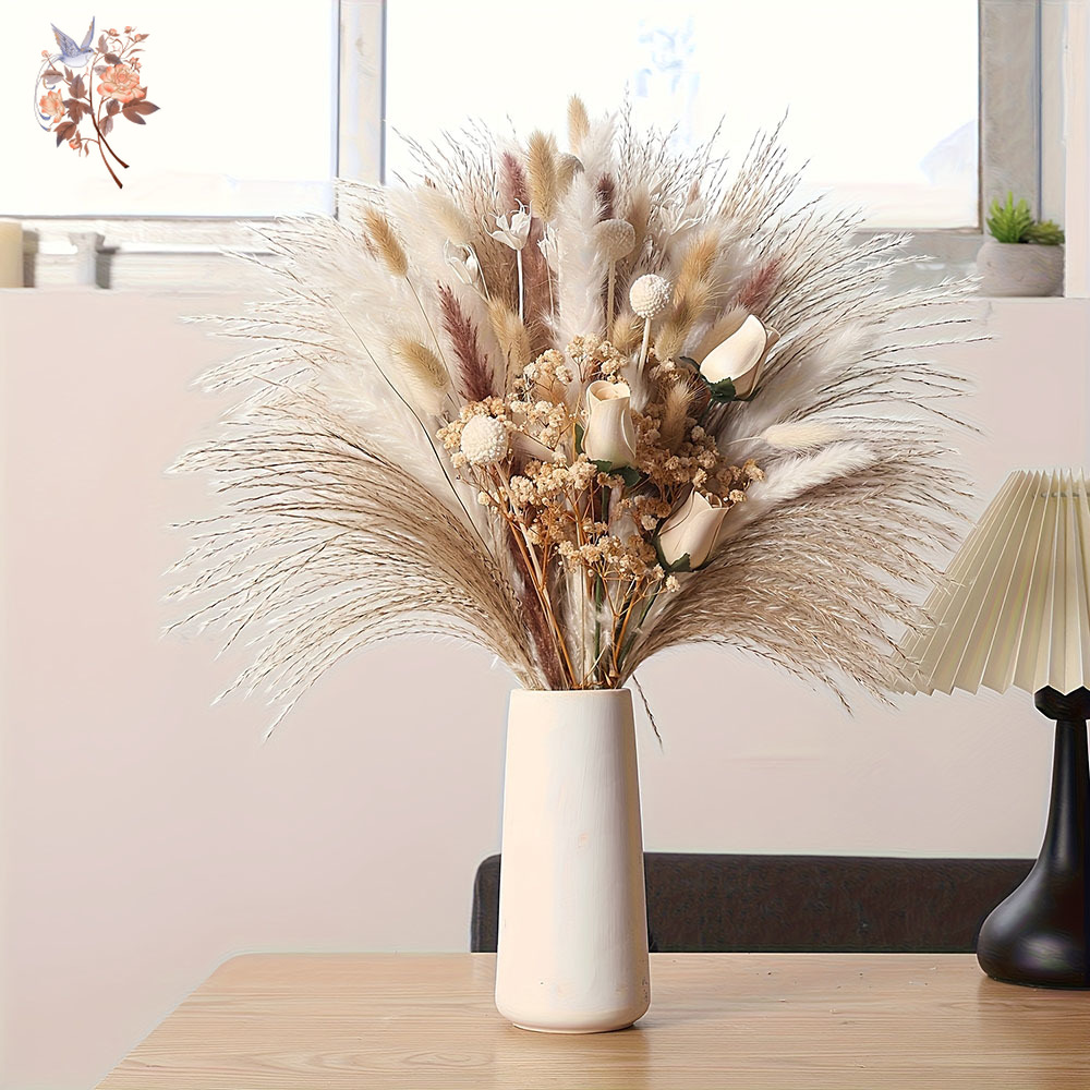 80개 인조 드라이플라워 부케, 인테리어 홈 테이블 장 - Dried Flower Bulk 리뷰 및 가격
