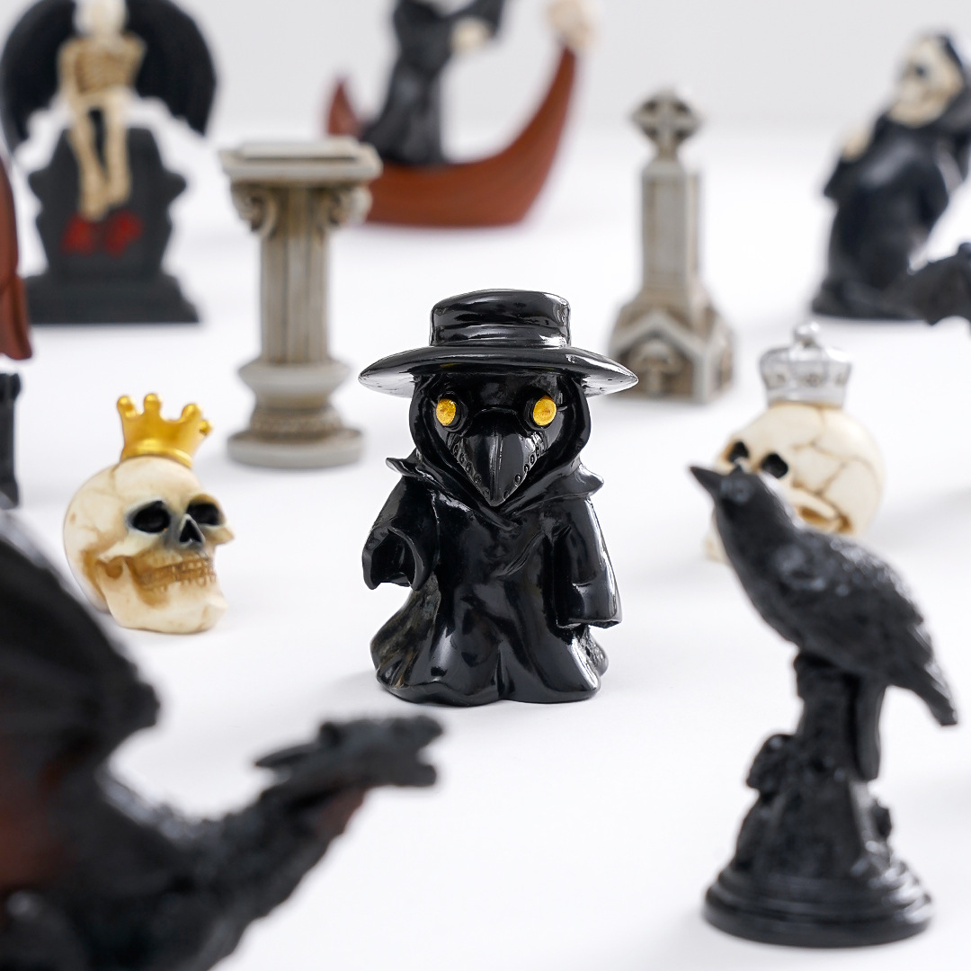 할로윈 무시무시한 집 장식품 미니어처 레진 해골 천사  - Crafting Resin 리뷰 및 가격