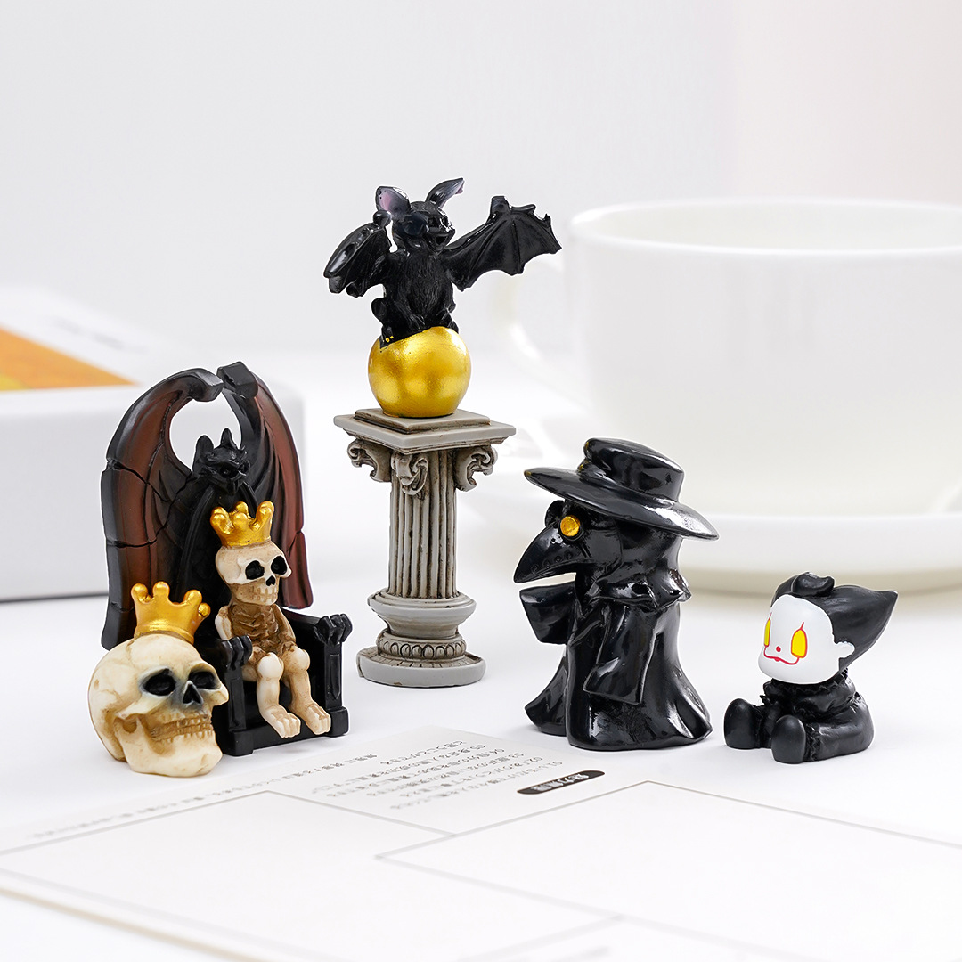 할로윈 무시무시한 집 장식품 미니어처 레진 해골 천사  - Crafting Resin 리뷰 및 가격