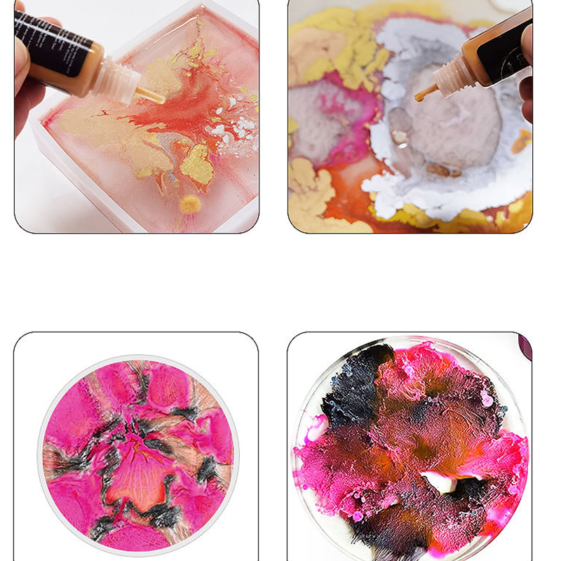 1 세트 아트 잉크 알코올 에폭시 수지 안료 키트 액체 - Resin Dye Alcohol 리뷰 및 가격