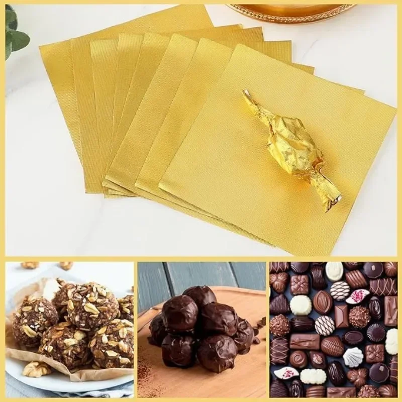 대형 두바이 초콜릿 캔디 바 래퍼 종이 시트, 수제 알 - Gold Foil Flakes 리뷰 및 가격