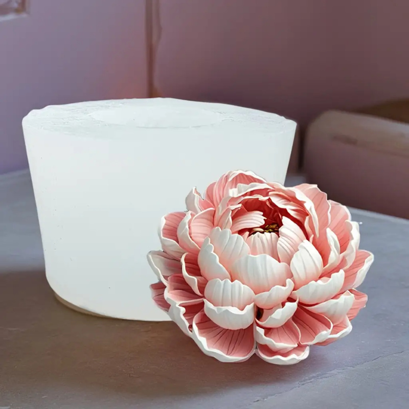 3DElegant 꽃무늬 실리콘 몰드, 레이어드 모란꽃 - Resin Craft Ideas 리뷰 및 가격