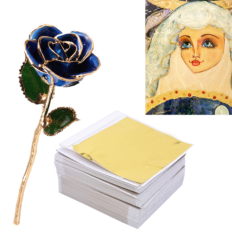 100pcs 금박 Funiture 라인에 대 한 모방  - Gold Foil Flakes 리뷰 및 가격