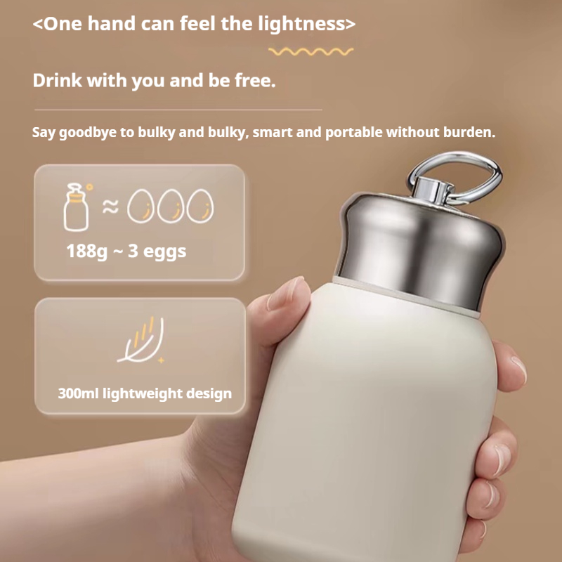 300ML 여행용 물병 커피 머그 스테인리스 스틸 진공 - Vacuum Chamber Small 리뷰 및 가격