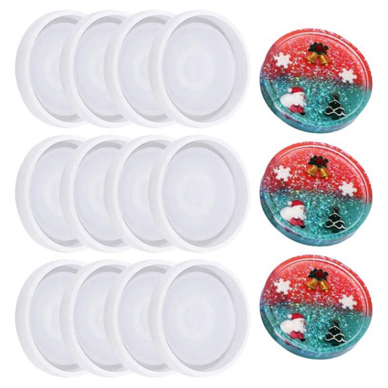 75STO-36팩 DIY 원형 실리콘 코스터 몰드 실리 - Coaster Mold Round 리뷰 및 가격
