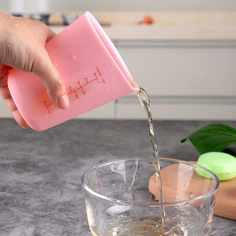 JCD 실리콘 측정 컵 더블 스케일 식품 학년 내구성  - Mixing Cup Silicone 리뷰 및 가격