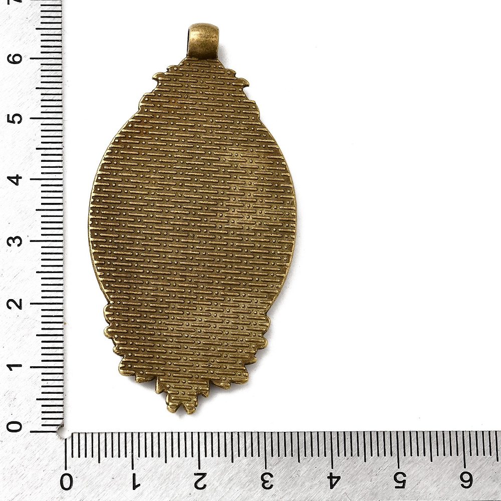 10개 빈티지 스타일 합금 조각 장미 펜던트 카보숑 세 - Bezels Set Pendant 리뷰 및 가격