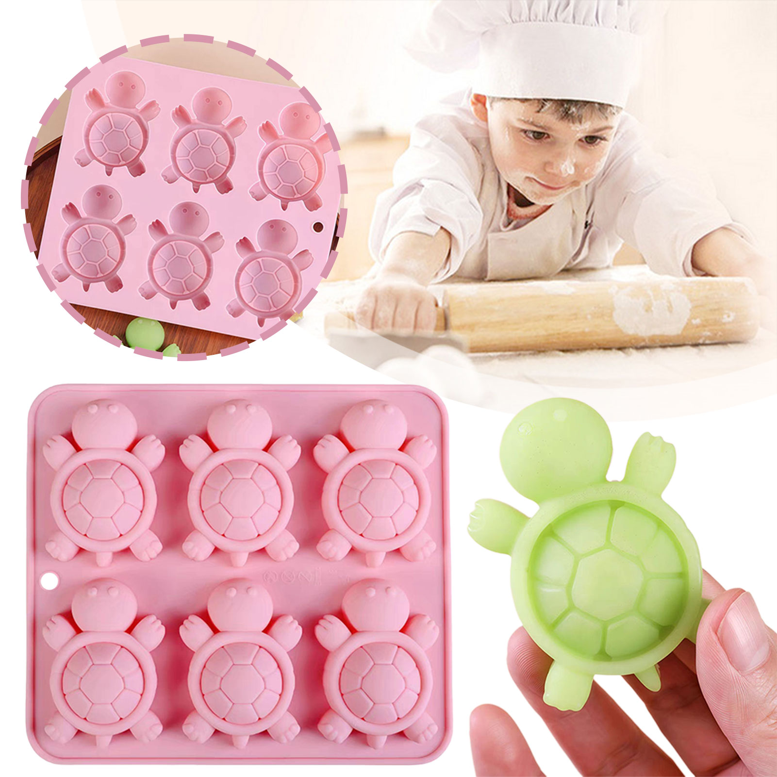 거북이 아이스 트레이 3D 거북이 바다 거북이 실리콘  - Silicone Mold Tray 리뷰 및 가격