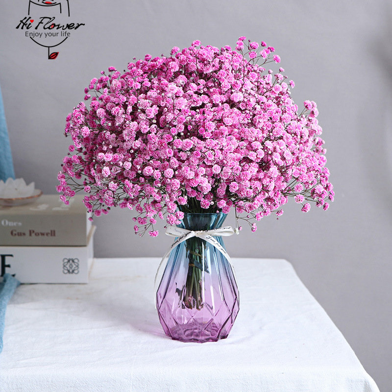 자연 말린 꽃 보존 된 Gypsophila Panicu - Dried Flower Bulk 리뷰 및 가격