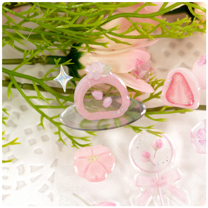 일본식 사쿠라 크리스탈 3D 스티커 소녀를위한 핑크 귀 - Resin Craft Supplies 리뷰 및 가격