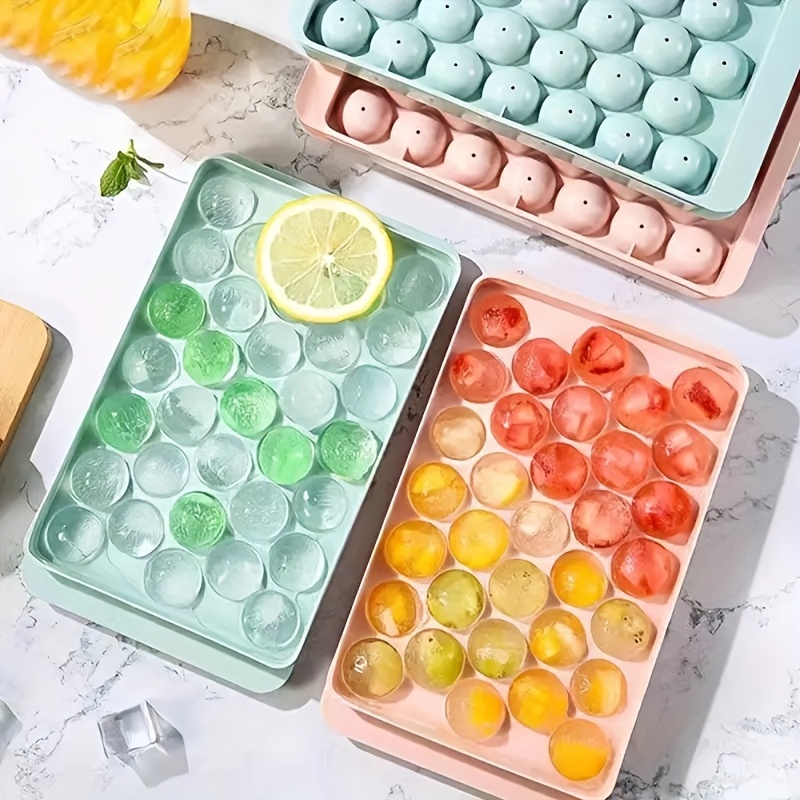 투명한 얼음 공 및 구체 음료, 주방 사용, 세련된 칵 - Coaster Mold Round 리뷰 및 가격