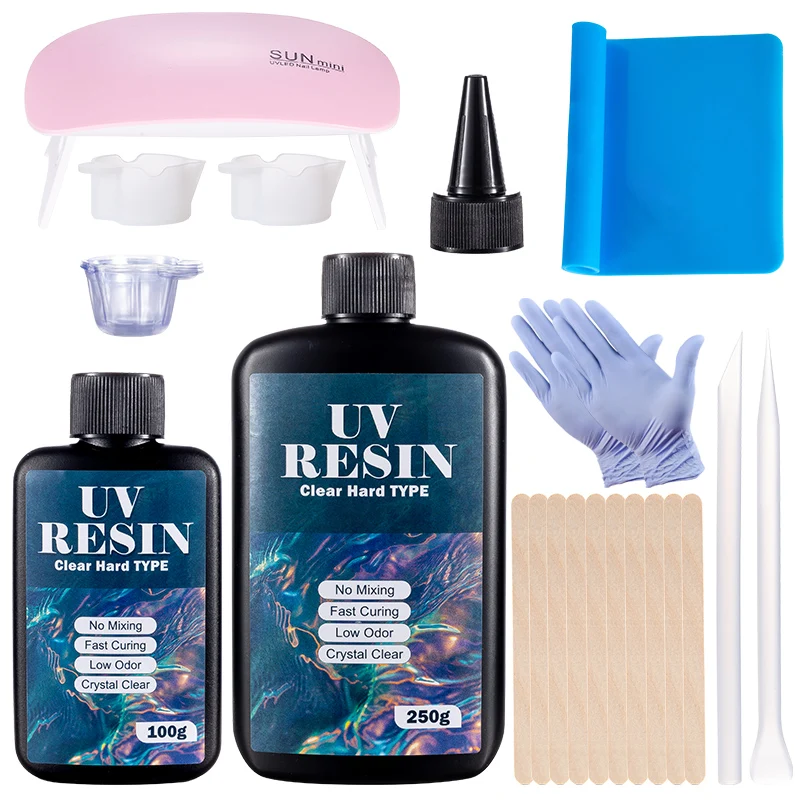 하드 UV 수지 접착제 키트 DIY를 만드는 예술 공예 - Epoxy Uv Resin Kit 리뷰 및 가격