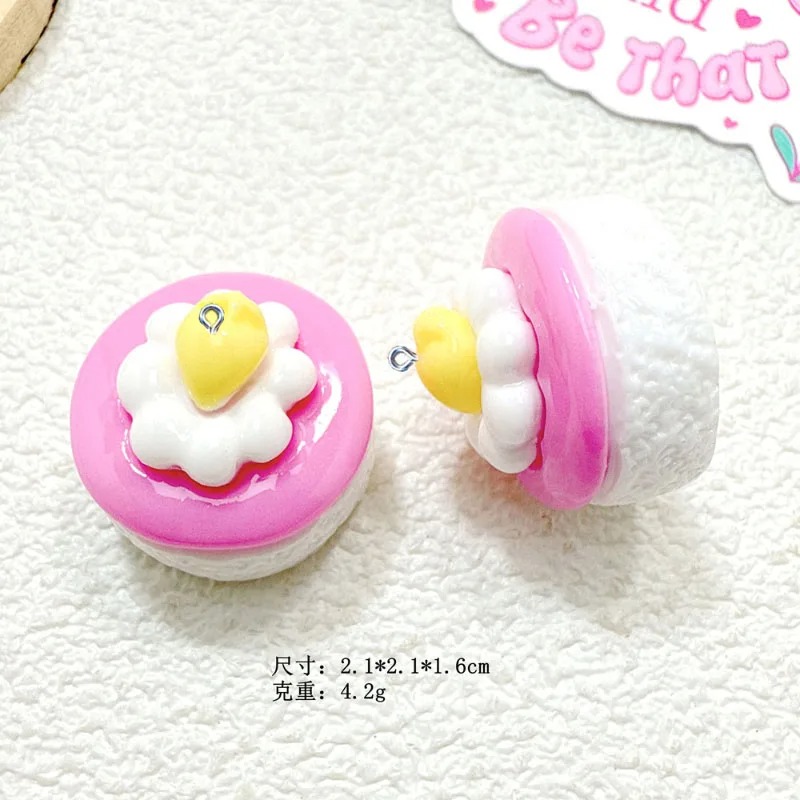 10개 미니 시뮬레이션 귀여운 케이크 레진 펜던트 카와 - Resin Craft Supplies 리뷰 및 가격