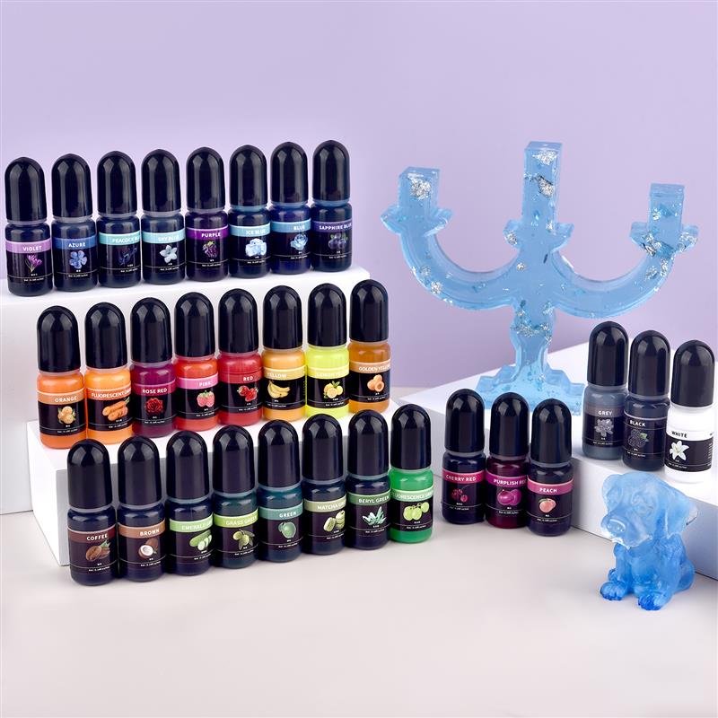 에폭시 송진 안료 액체 착색 염료, UV AB 접착제, - Epoxy Uv Resin Kit 리뷰 및 가격