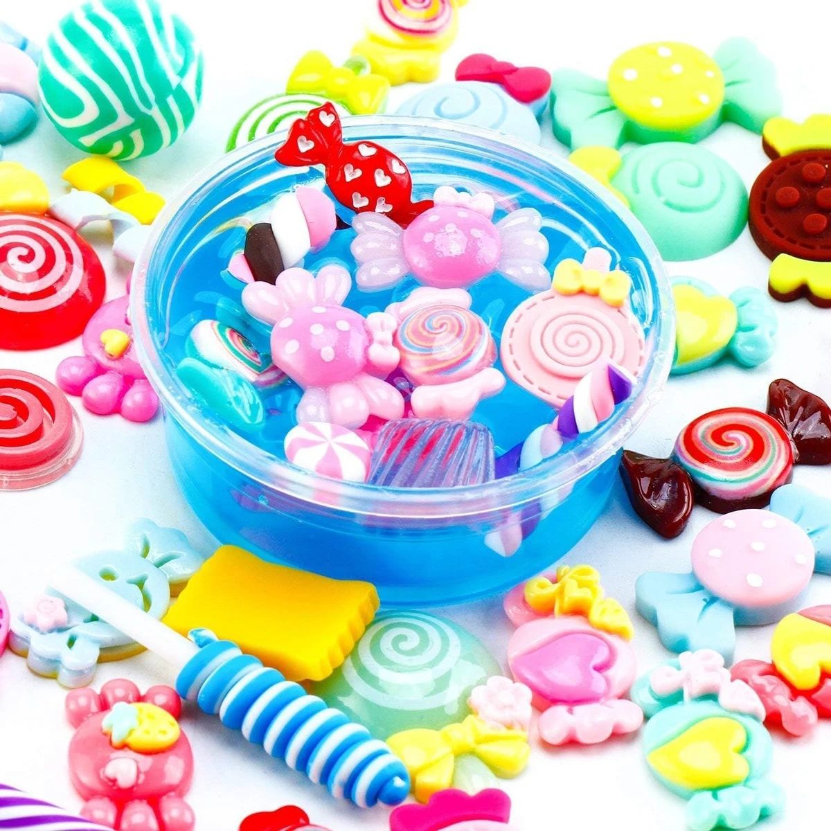30pcs 무작위 캔디 점액 매력 귀여운 세트 혼합 수 - Resin Craft Kit 리뷰 및 가격