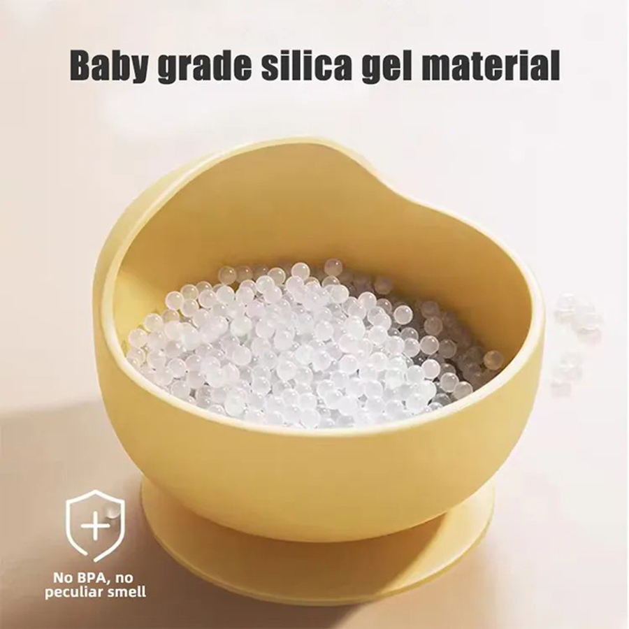 1pc 흡입이있는 베이비 푸드 그릇 실리콘 식품 그릇  - Mixing Cup Silicone 리뷰 및 가격