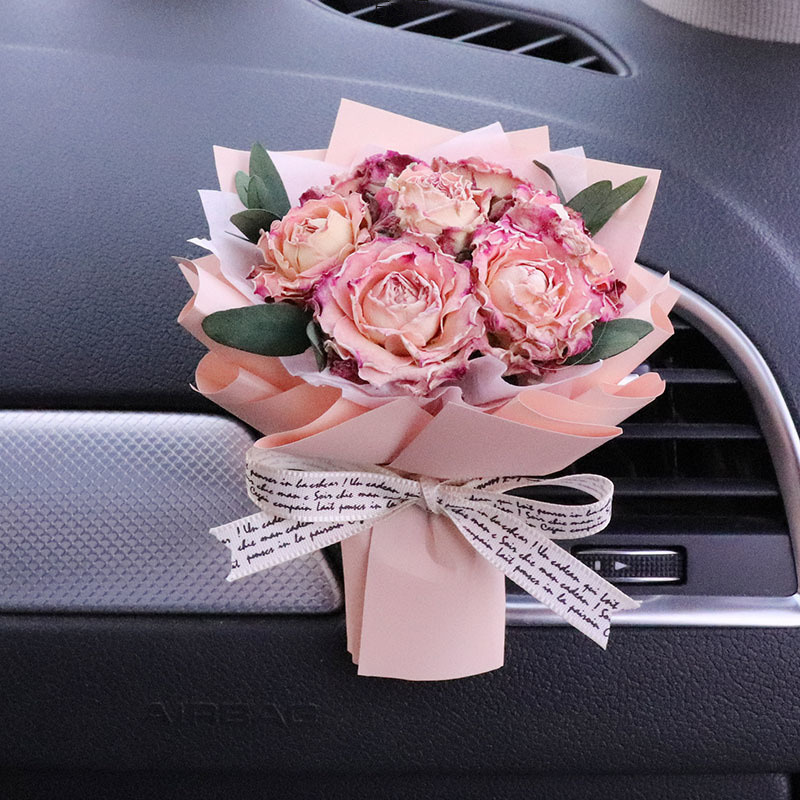 차량용 에어벤트 클립용 생화 미니 드라이플라워 부케,  - Dried Flower Bulk 리뷰 및 가격