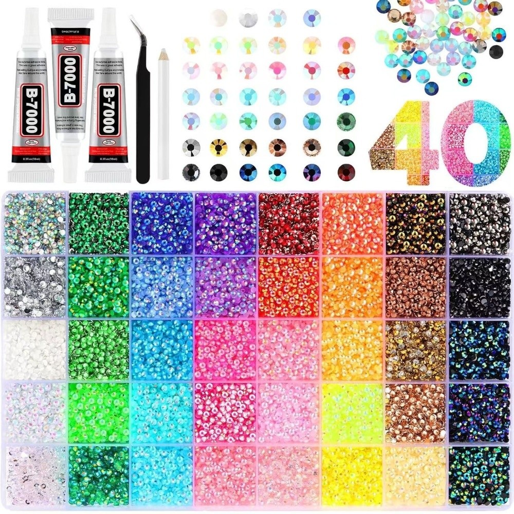 멀티컬러 레진 라인스톤 키트 DIY 장식 공예 용품 젤 - Resin Craft Material 리뷰 및 가격