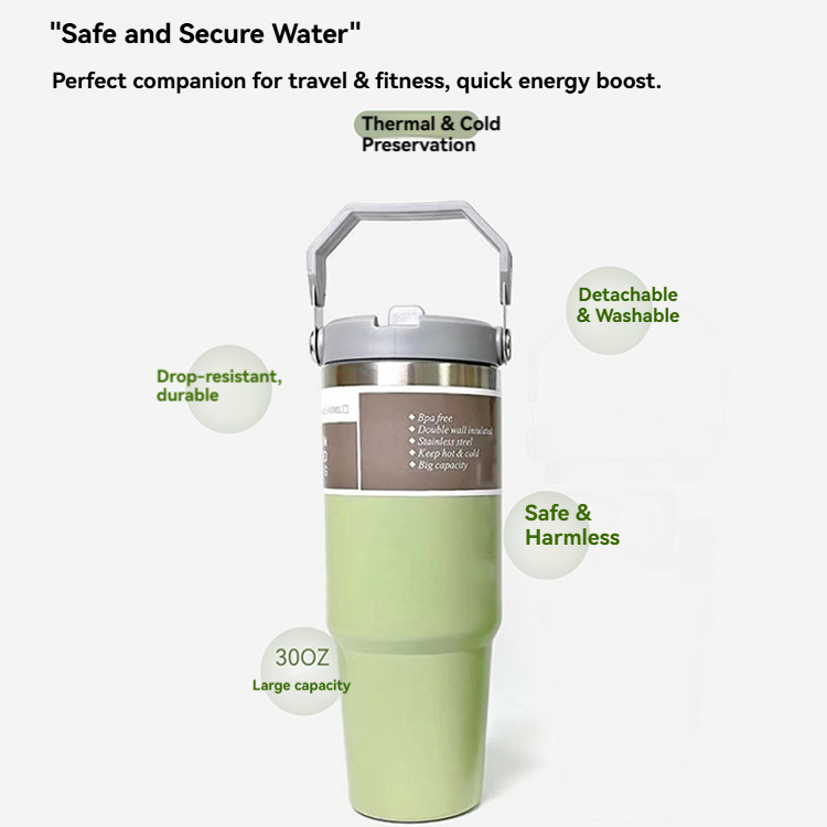 600ML/890ML 스테인레스 스틸 보온병 컵(빨대  - Vacuum Chamber Small 리뷰 및 가격