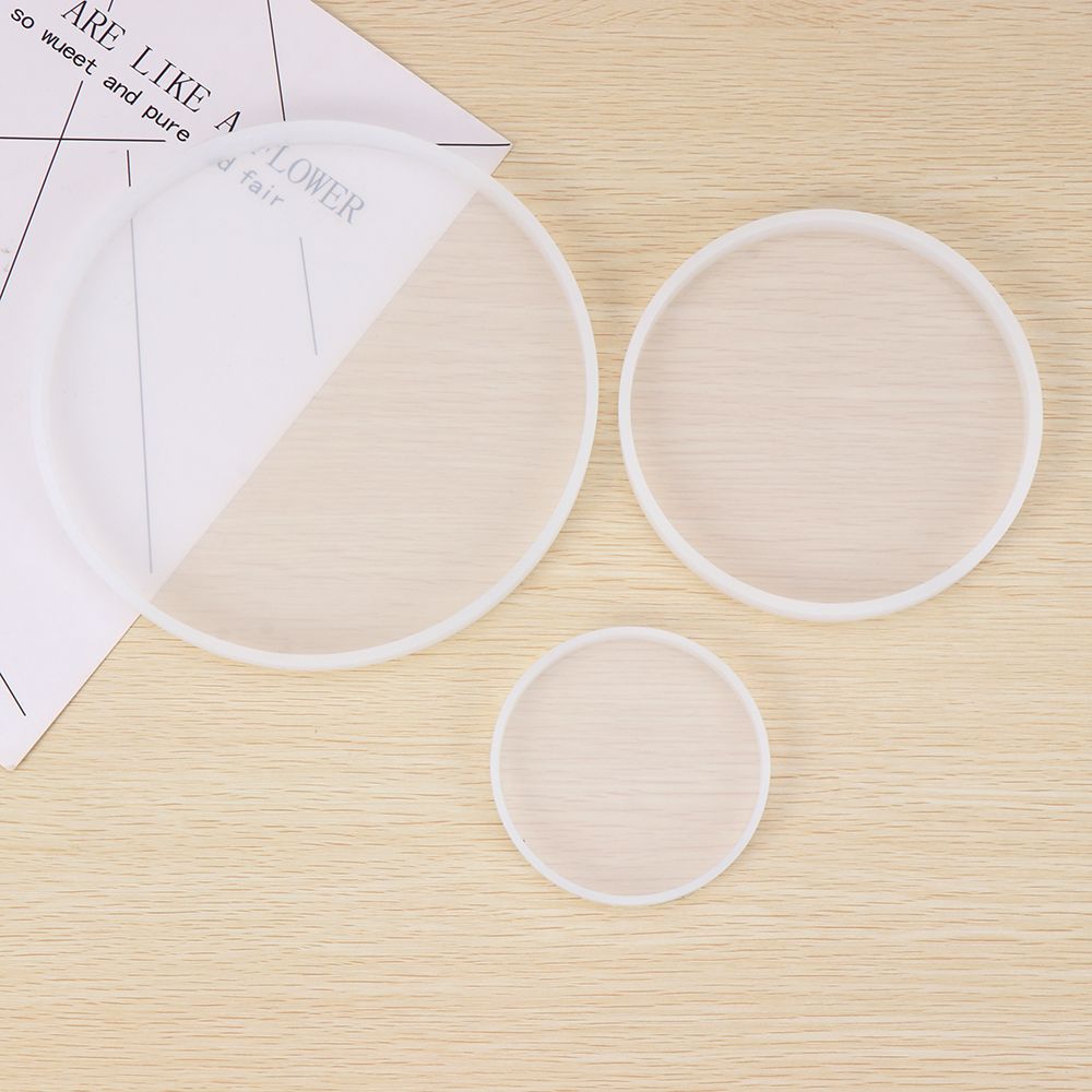 DIY 공예 실리콘 유체 예술 컵 미친 둥근 코스터 금 - Coaster Mold Round 리뷰 및 가격