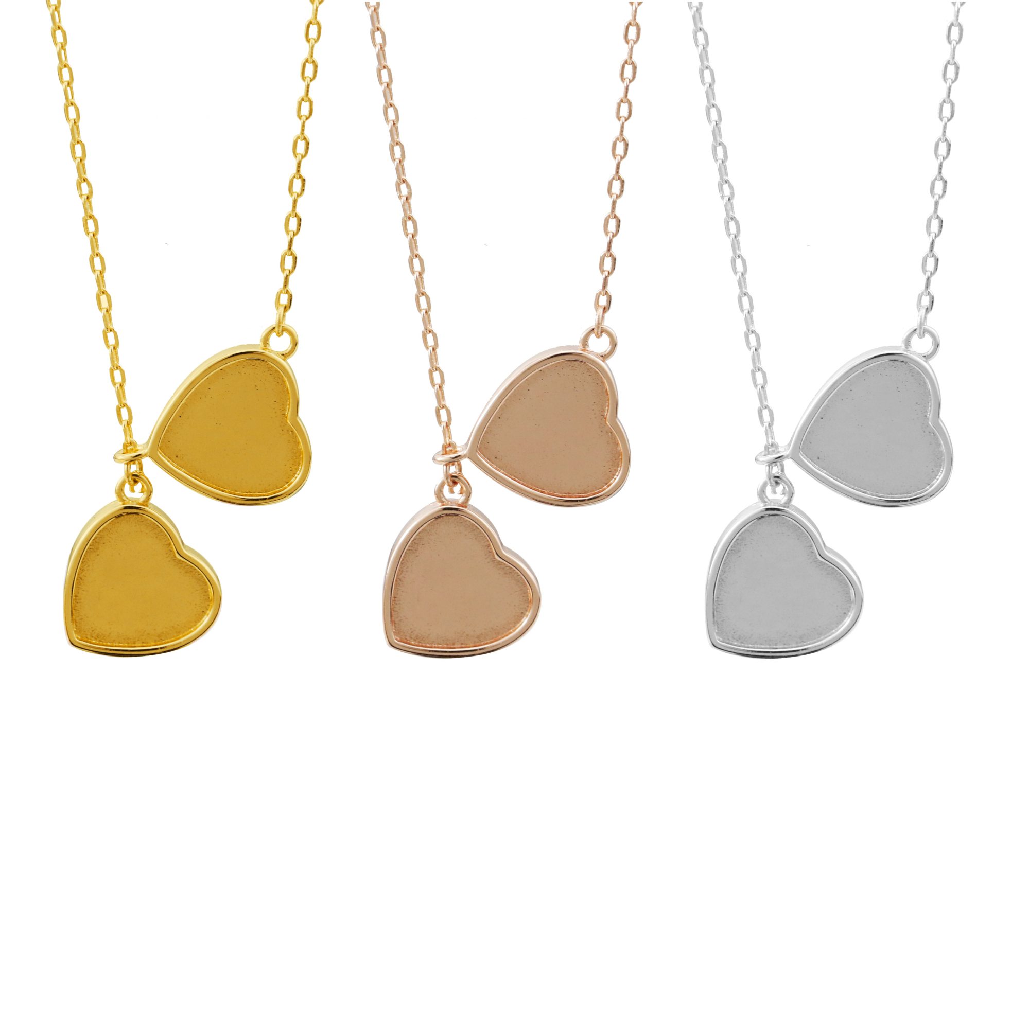 10MM 기념품 하트 베젤 세팅 엄마의 우유 레진 솔리 - Bezels Set Pendant 리뷰 및 가격
