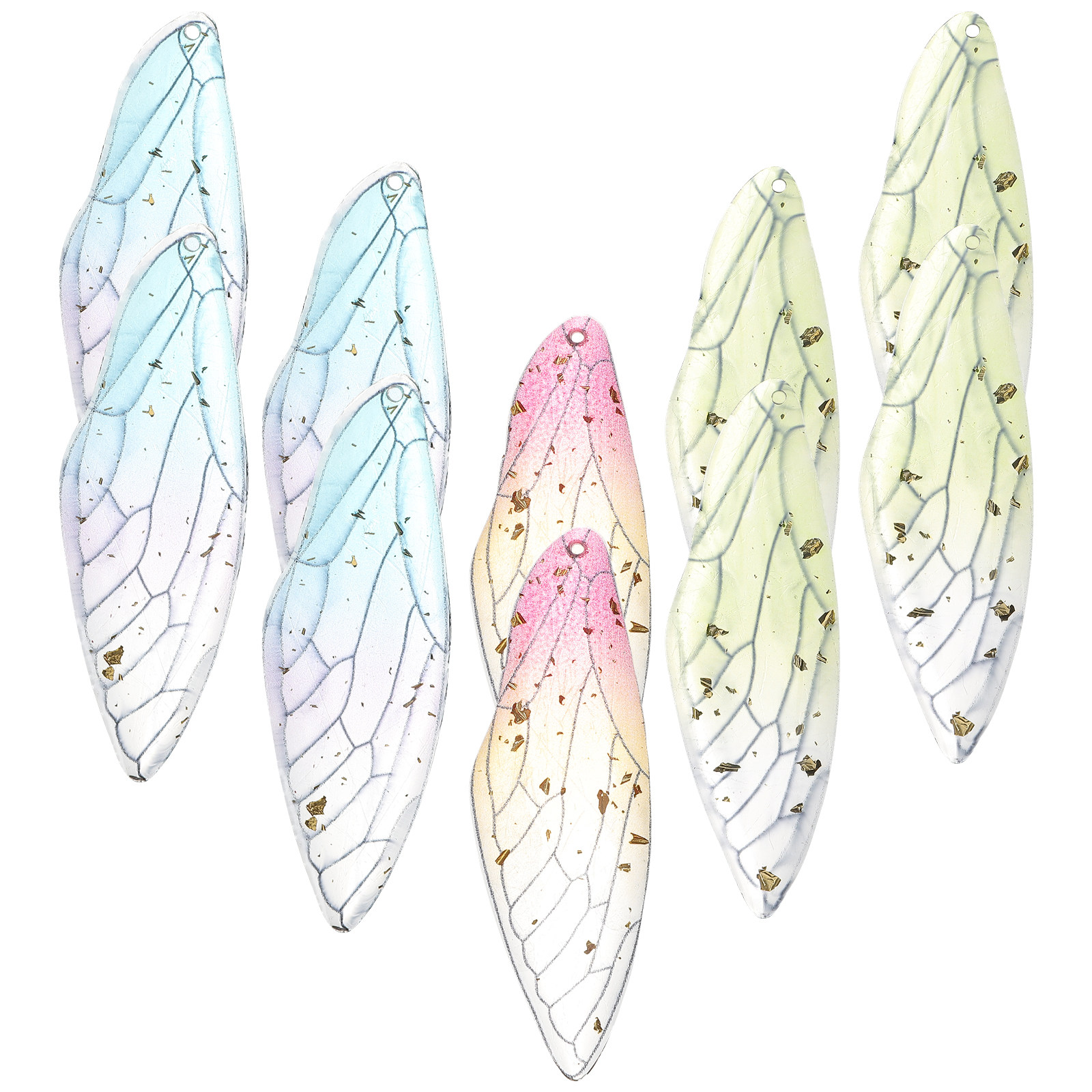 10Pcs 잠자리 날개 참 레진 펜던트 DIY 쥬얼리  - Resin Craft Supplies 리뷰 및 가격