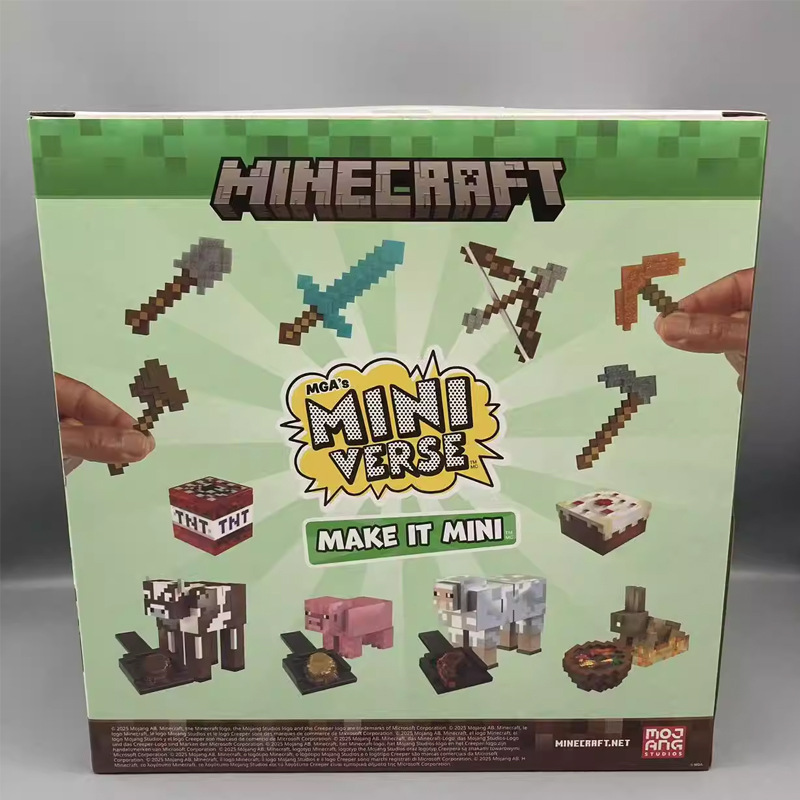 오리지널 MGA 미니버스 마인크래프트 메이크 잇 미니  - Resin Crafts Minecraft 리뷰 및 가격