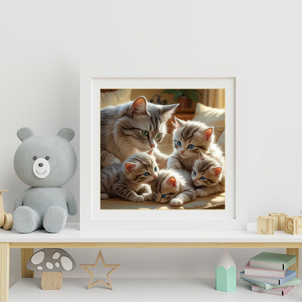 Momoart DIY 다이아몬드 모자이크 고양이 동물  - Resin Craft For Beginners 리뷰 및 가격