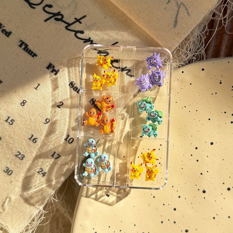 포켓몬 네일 아트 액세서리, 귀여운 미니 3D 꼬부기와 - Crafting Resin 리뷰 및 가격