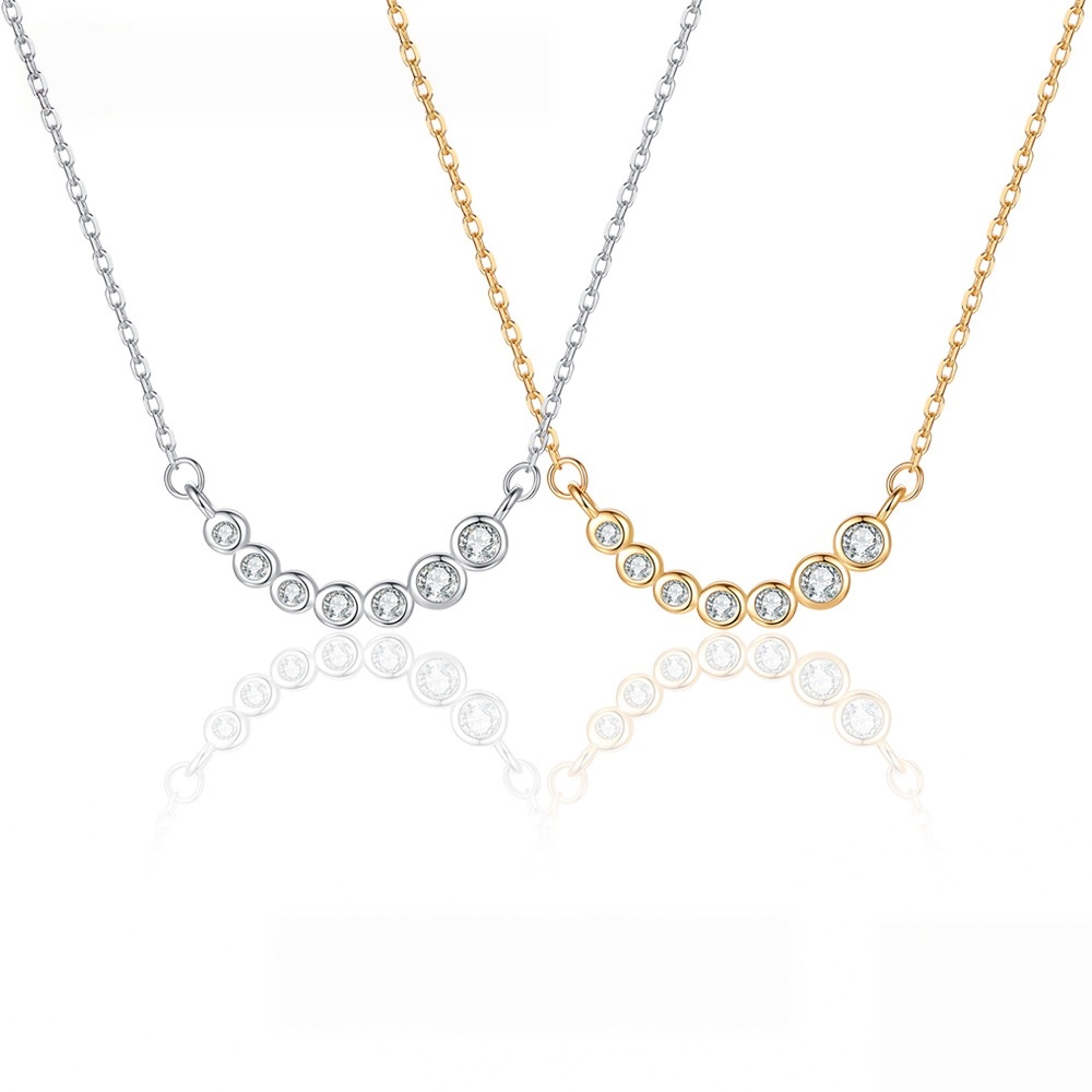 MOVESKI 베젤 세트 라운드 모이사나이트 스마일 펜 - Bezels Set Pendant 리뷰 및 가격