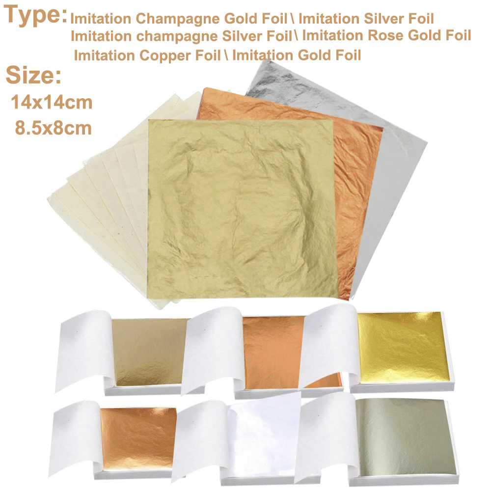 100개 모조 금은 동박지, DIY 레진 아트, 캔들  - Gold Foil Flakes 리뷰 및 가격