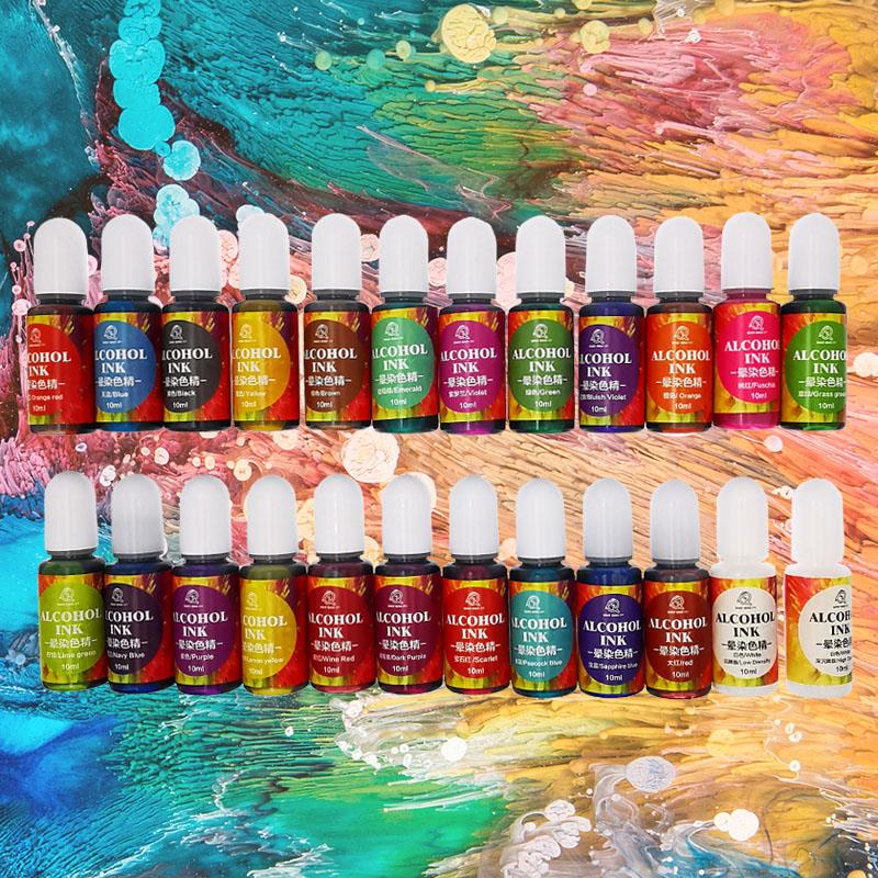 아트 잉크 알코올 송진 안료 액체 착색 염료 잉크 확산 - Resin Dye Alcohol 리뷰 및 가격