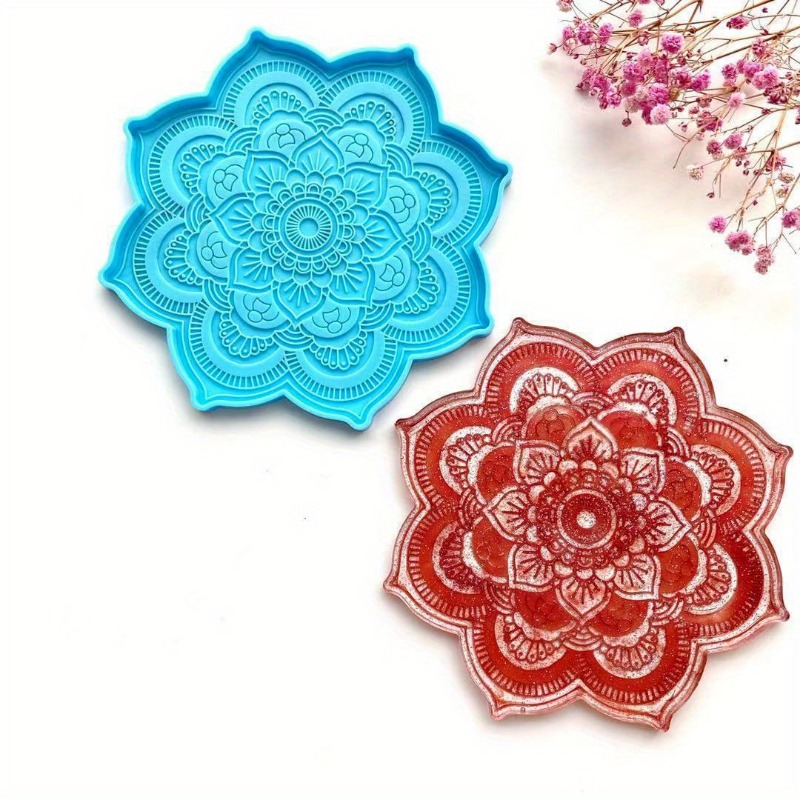 만다라 코스터 실리콘 몰드 라운드 트레이 컵 매트 DI - Coaster Mold Round 리뷰 및 가격
