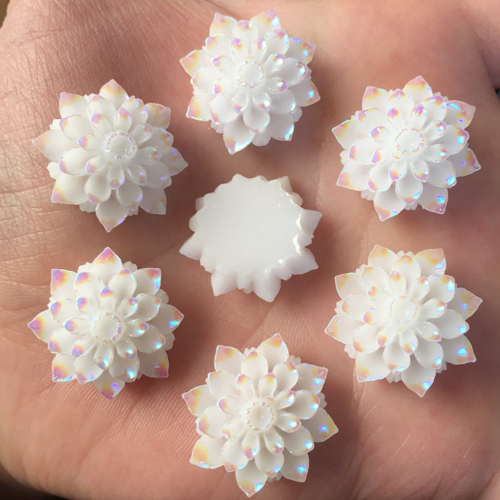 DIY AB 수지 플랫 백 스톤 웨딩 버튼 공예 스크랩 - Resin Craft Ideas 리뷰 및 가격