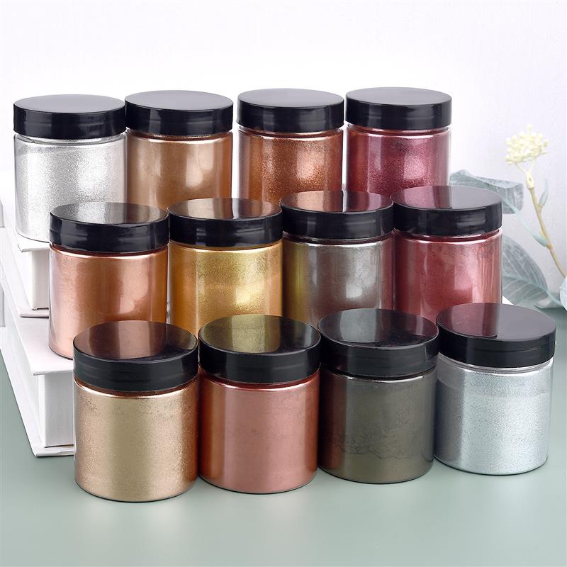50g 쉬머 메탈릭 골드 실버 컬러 안료 진주 빛 착색 - Resin Craft Material 리뷰 및 가격