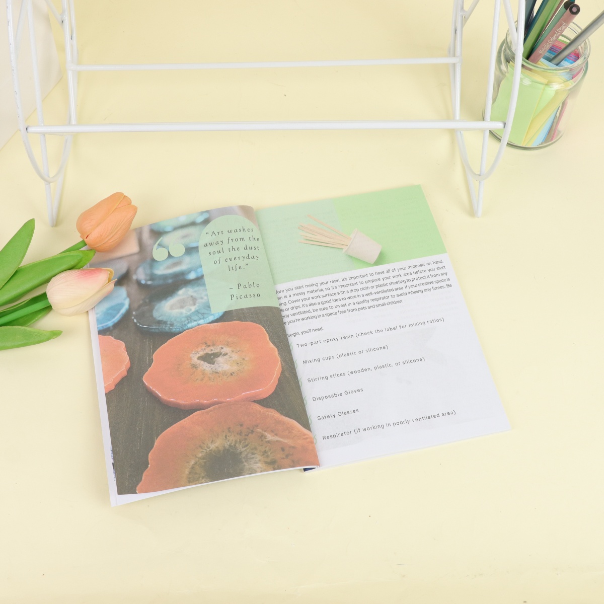 초보자를 위한 에폭시 레진 공예: 완벽한 작품, 기포  - Resin Craft For Beginners 리뷰 및 가격