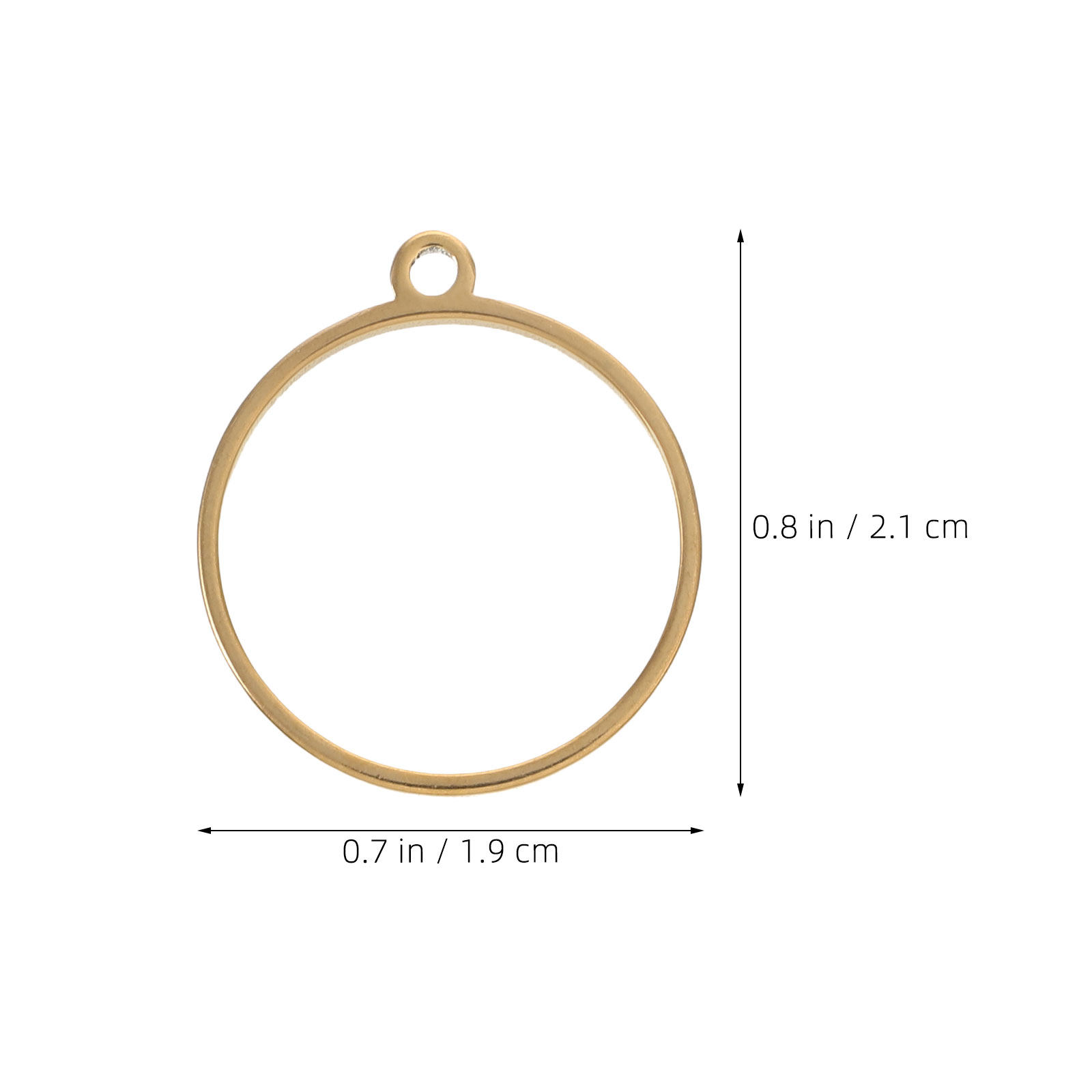 20개 스테인리스 스틸 오픈 베젤 참, 레진 쥬얼리 제 - Bezels Set Pendant 리뷰 및 가격