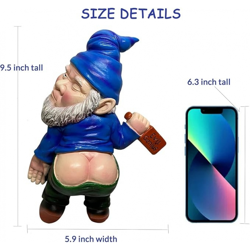 레진 드렁크 드워프 5.91인치 야외 정원 장식 조각상 - Resin Craft Ideas 리뷰 및 가격